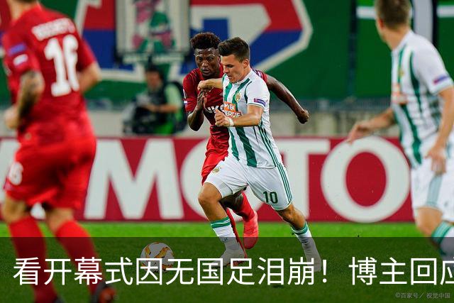看开幕式因无国足泪崩！博主回应作秀质疑：非球迷群体很难体会
